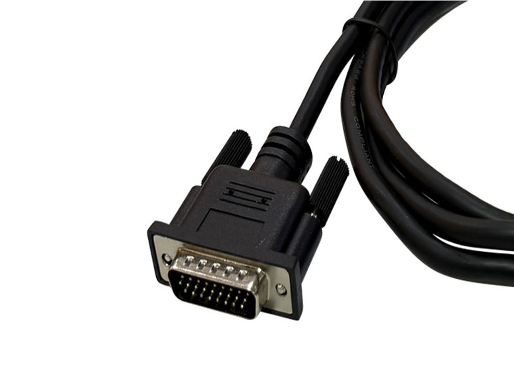 CompuCablePlusUSA High Density DB26 male connector on one end and 26 color-coded stripped lead wires on the other, it allows for seamless integration into specialized hardware environments.