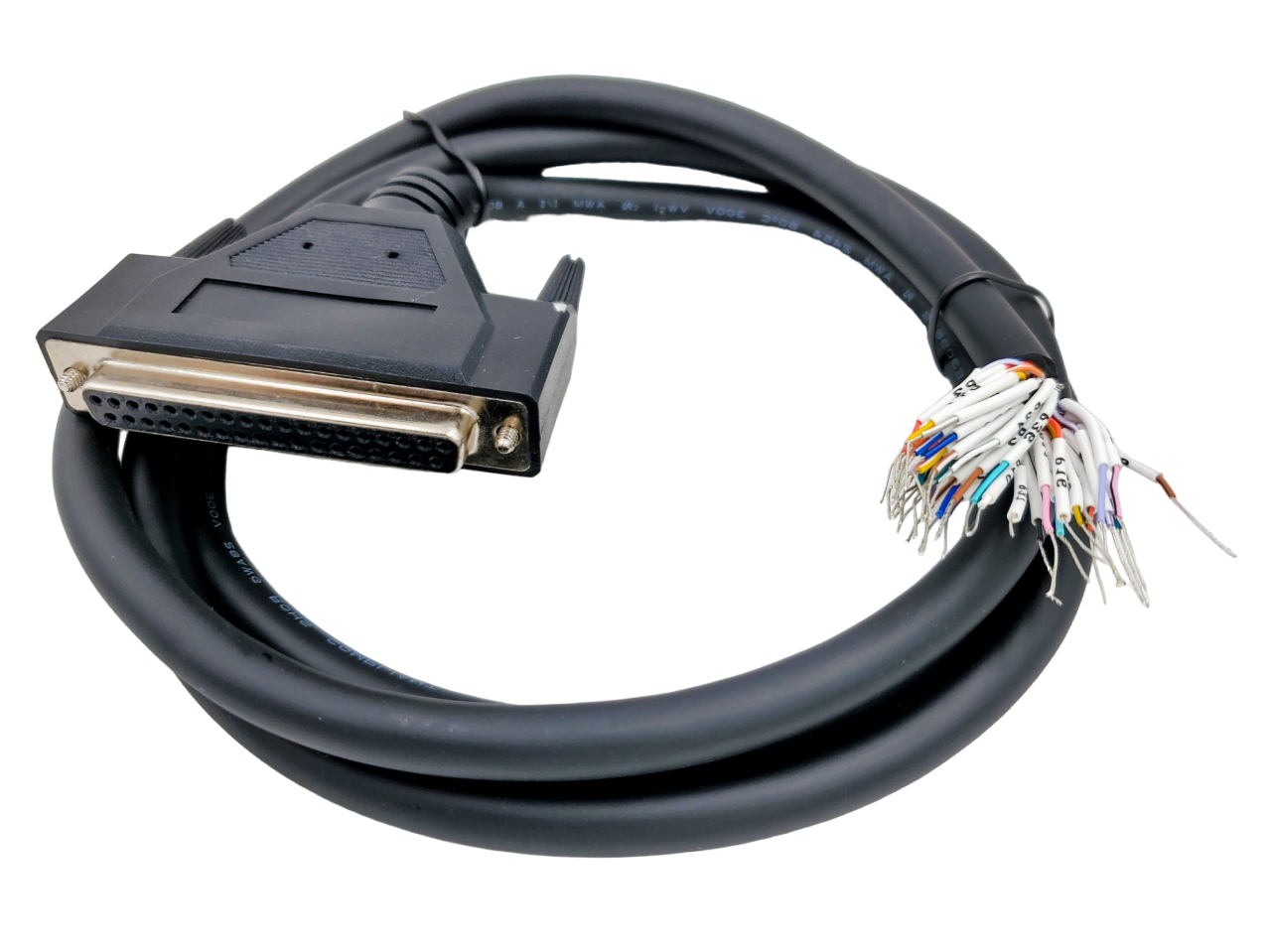 37 Pin RS232 Serial Cable_Female 5/10/25 Feet – CompuCablePlusUSA ...