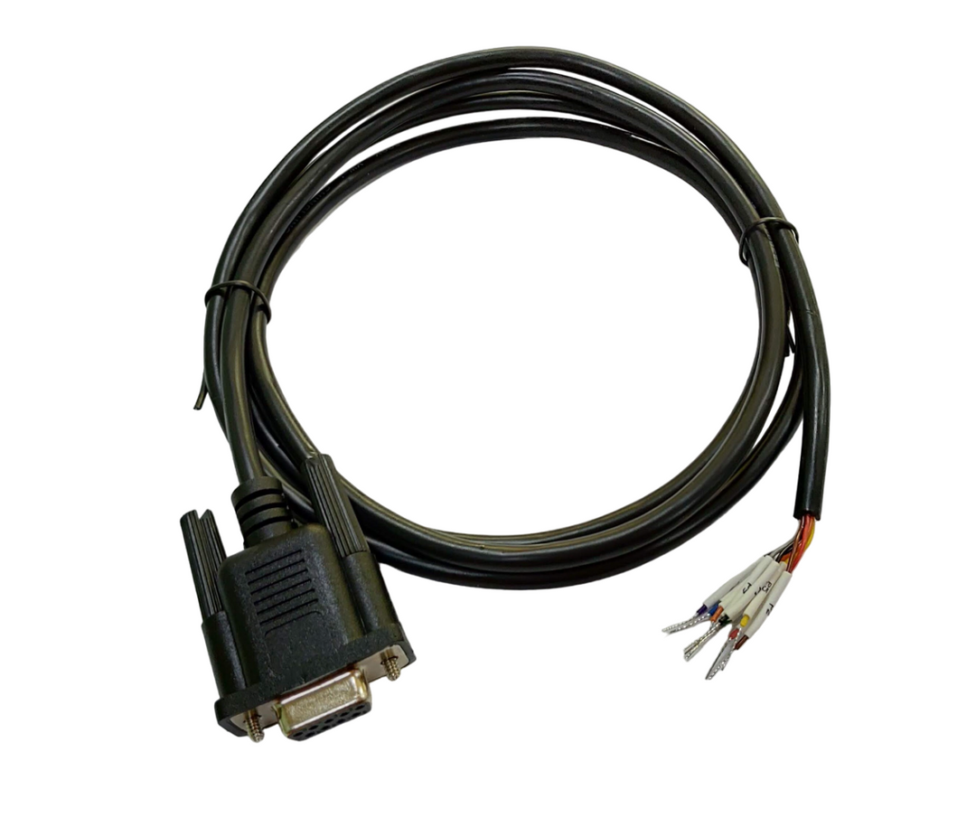 DB9 Female RS-232 Serial Cable to Lead Wires