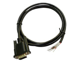DB9 Male RS-232 Serial Cable to Lead Wires