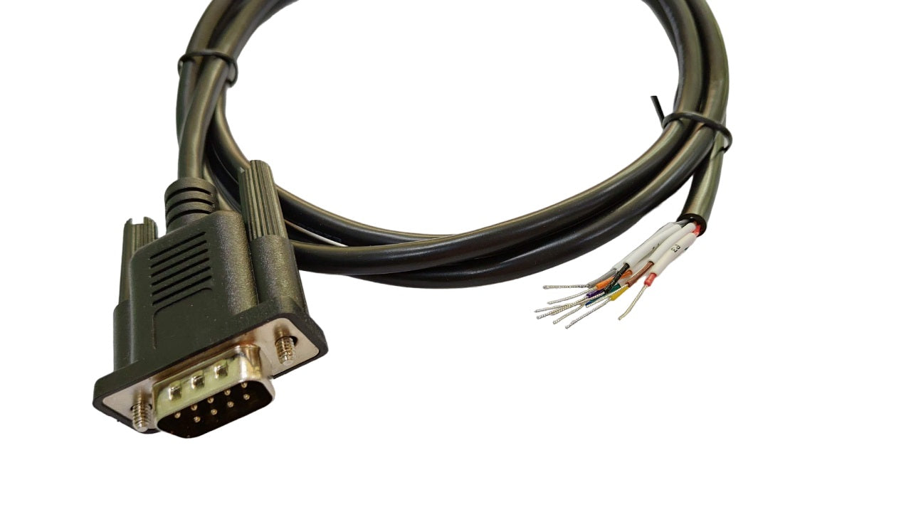 9 Pin RS232 Serial Cable_Male_3/5/10/15/25/35 Feet