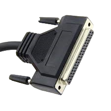 DB37 Female RS-232 Serial Cable Connector.