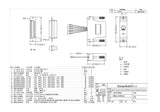 CompuCablePlusUSA.com DB25 Female to RJ12 (6P6C) Female Modular Adapter Data Sheet.