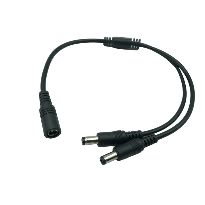 DC Splitter Cable - 1 Female to 2 Male.
