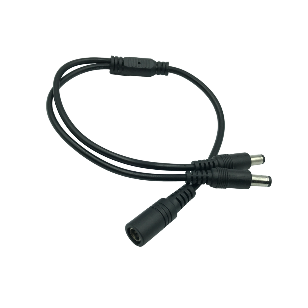 DC Splitter Cable - 1 Female to 2 Male.