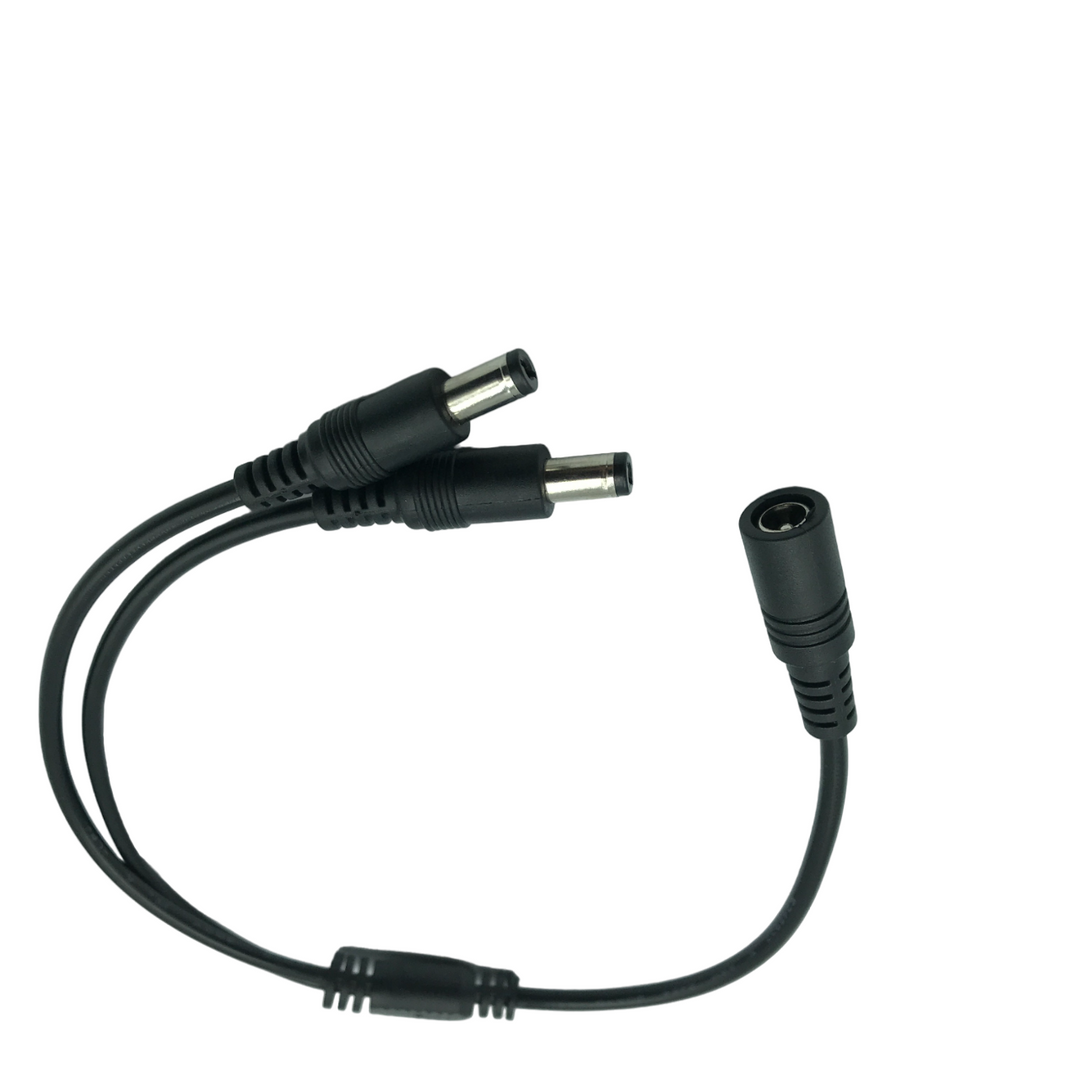 DC Splitter Cable - 1 Female to 2 Male.