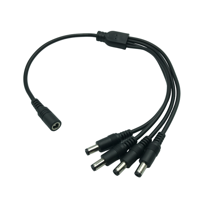 DC Splitter Cable - 1 Female to 4 Male.
