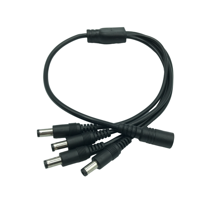 DC Splitter Cable - 1 Female to 4 Male.