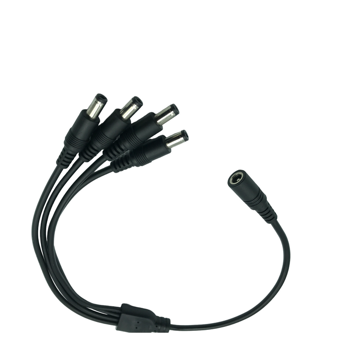 DC Splitter Cable - 1 Female to 4 Male.
