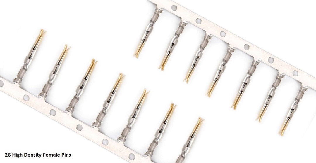 CompuCablePlusUSA.com High Density Female Crimp Pins.