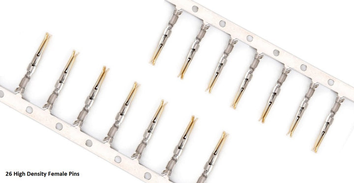 CompuCablePlusUSA.com High Density Female Crimp Pins.