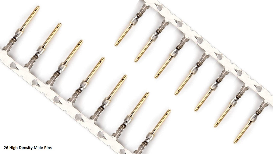 CompuCablePlusUSA.com High Density Male Crimp Pins.