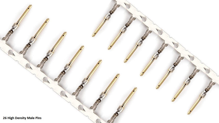 CompuCablePlusUSA.com High Density Male Crimp Pins.
