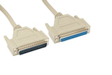 CompuCablePlusUSA.com RS-449 Serial Cable Shielded, Molded, Beige (DB37 to DB37, Male to Female) 3/6/10 FT cable.