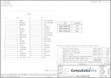 CompuCablePlusUSA.com RS-449 Serial Cable Shielded, Molded, Beige (DB37 to DB37, Male to Male) 3/6/10 FT Cable, Straight Through Wiring Data Sheet page 2 of 2.