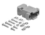 CompuCablePlusUSA gray plastic hood, screws, and lightweight, RoHS compliant.