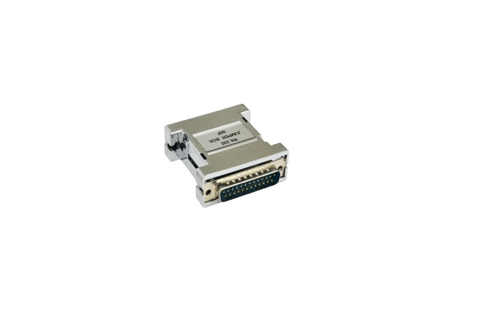 CompuCablePlusUSA.com Best RS-232 Jumper Box DB25 Male to DB25 Female.
