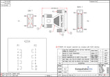 CompuCablePlusUSA.com Best RS-232 Serial Loop Back Tester DB9 Female to DB25 Female Data Sheet.