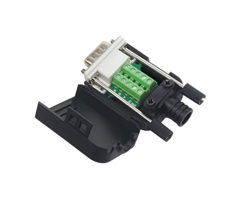 CompuCablePlusUSA.com B9 Female Breakout Connectors ¡V Solderless RS232 Serial Adapter Top View.