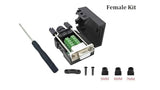 CompuCablePlusUSA.com DB9 Female Breakout Connector Pack Single Piece Image.