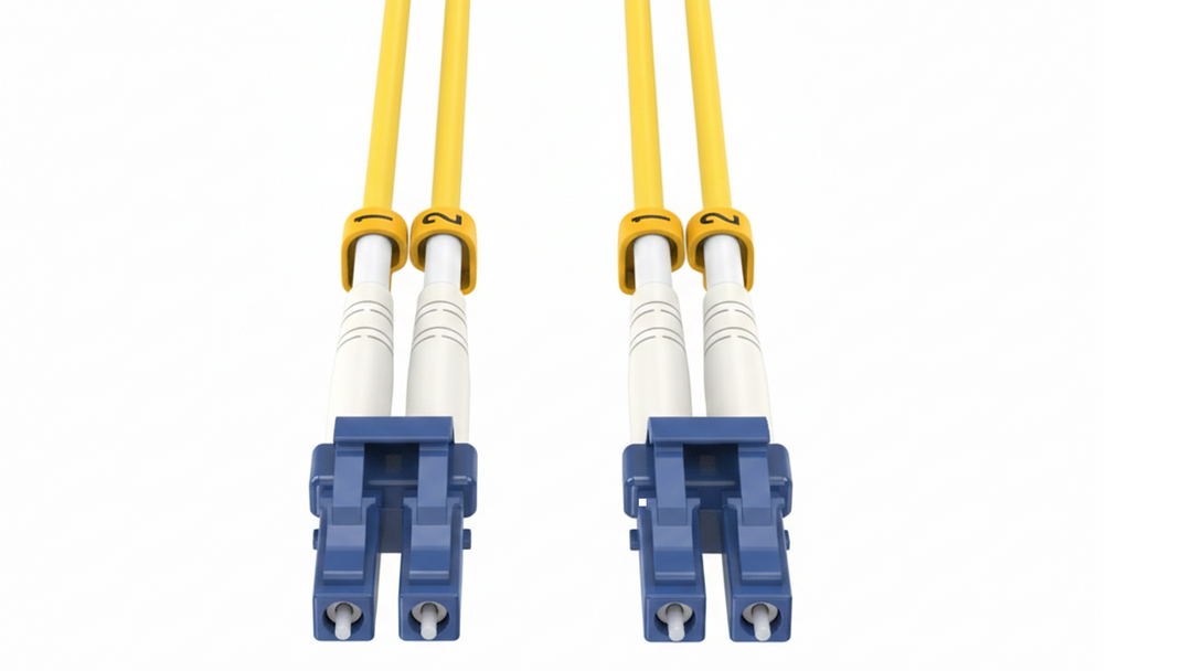 CompuCablePlusUSA.com OS2 Single-Mode Fiber Patch Cable LC to LC. 