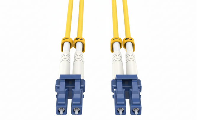 CompuCablePlusUSA.com OS2 Single-Mode Fiber Patch Cable LC to LC. 
