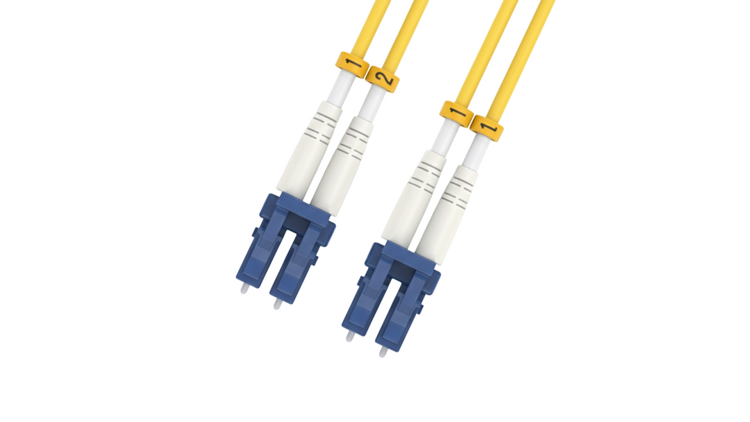 CompuCablePlusUSA.com OS2 Single-Mode Fiber Patch Cable LC to LC.