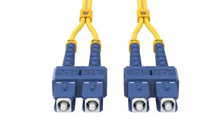 CompuCablePlusUSA.com OS2 Single-Mode Fiber Patch Cable SC to SC. 