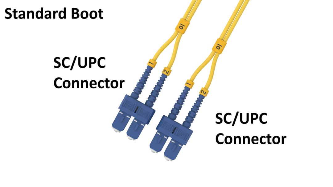 CompuCablePlusUSA.com OS2 Single-Mode Fiber Patch Cable SC to SC. 