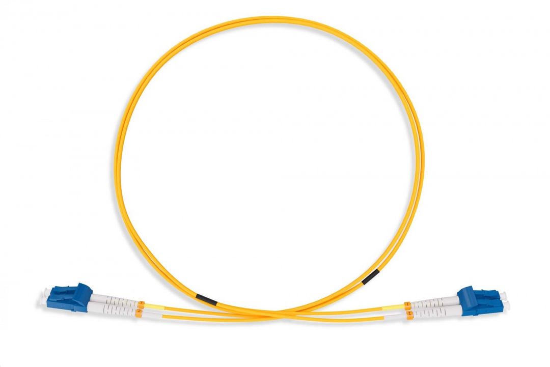 CompuCablePlusUSA.com Short Boot LC/LC Single Mode Fiber Patch Cable Duplex 9/125 OS2 LSZH.