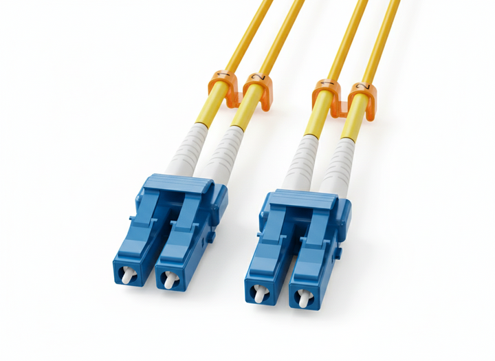 CompuCablePlusUSA.com Short Boot LC/LC Single Mode Fiber Patch Cable Duplex 9/125 OS2 LSZH.