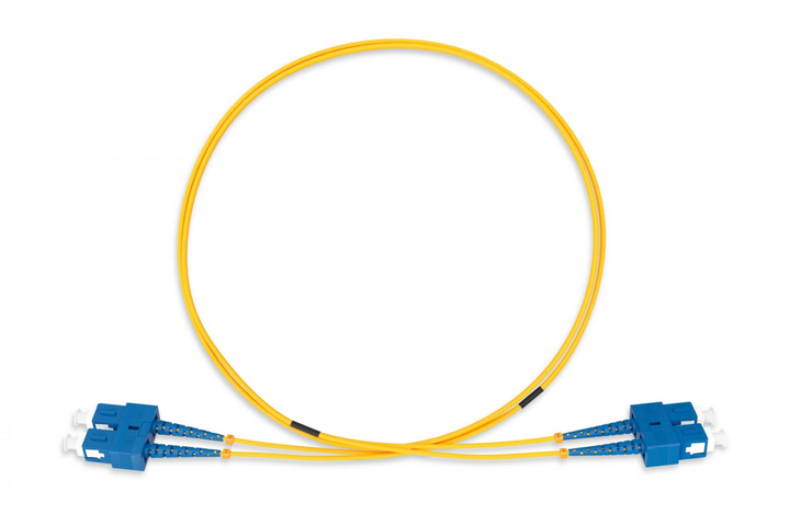 CompuCablePlusUSA.com Short Boot SC to SC Single Mode Fiber Optic Cable OS2 Duplex Corning Glass.