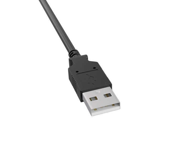 CompuCablePlusUSA USB 2.0 Type A Male to Type A Female Extension Cable 480Mbps Black, Male Connector. 