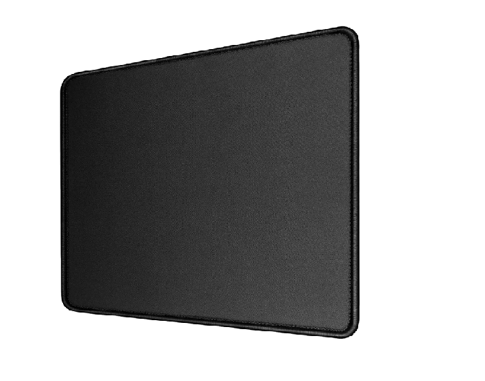 CompuCablePlusUSA.com Black mouse pad on a white background.