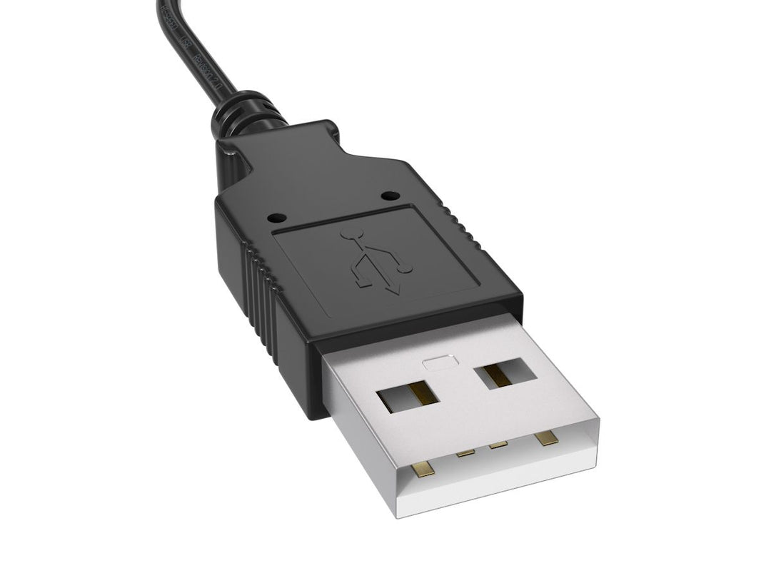 CompuCablePlusUSA USB 2.0 Type A Male to Mini 5-Pin Male Cable 480 Mbps Black.