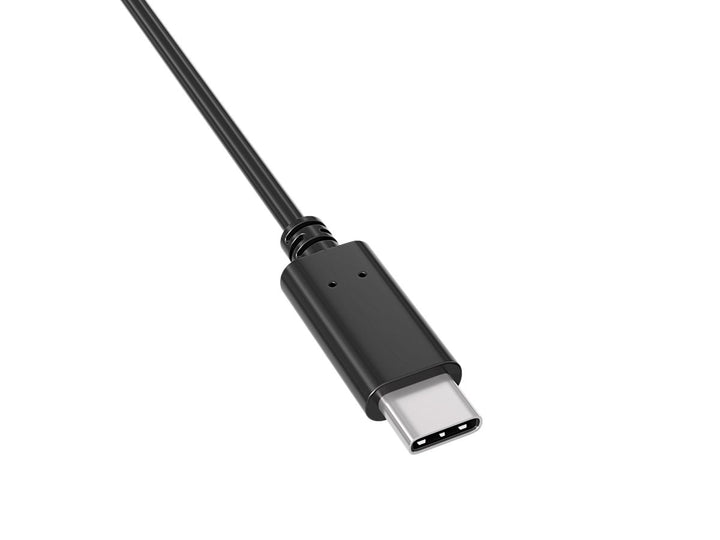 CompuCablePlusUSA USB 2.0 Type C Male to Micro B Male Cable 480Mbps Black.