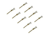 Gold Plated Pro D-Sub Crimp Male Pins 