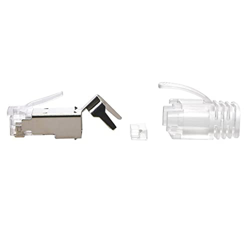 CAT.8 Ethernet Connectors RJ45 Shielded Plug Parts. 