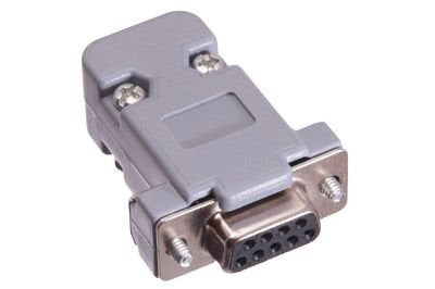 DB9 Crimp Female Plastic Hood Connector