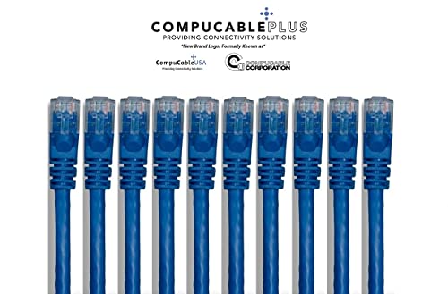 CAT. 6 Unshielded Ethernet Cable Blue