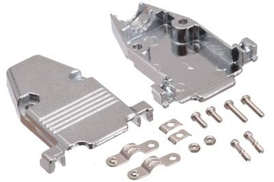 Metal housing, shielded Hood, screws