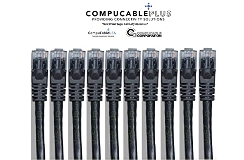 CAT. 6 Unshielded Ethernet Cable Black