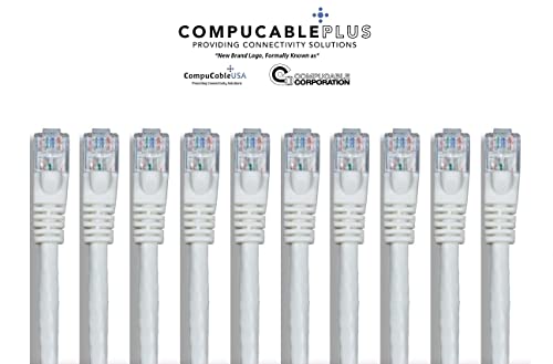 CAT. 6 Unshielded Ethernet Cable White