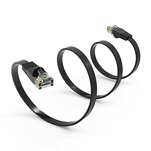 CAT. 6 Ethernet Cable Flat Black