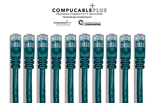 CAT. 6 Unshielded Ethernet Cable Green