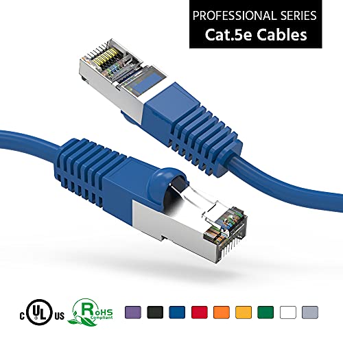 CAT. 5E Shielded Ethernet Cable Blue