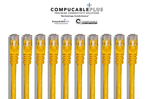 CAT. 5E Unshielded Ethernet Cable Yellow
