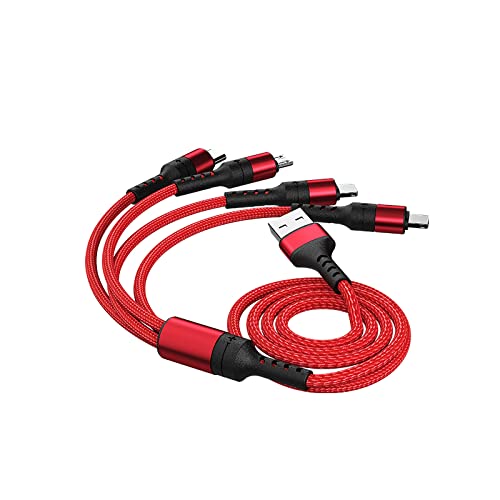 USB Cable 4 in 1 Fast Charging Cord for Cell Phones Tablets