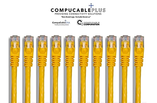 CAT. 6 Unshielded Ethernet Cable Yellow
