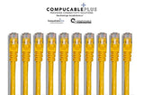 CAT. 6 Unshielded Ethernet Cable Yellow (Compare at Amazon Price Save 10%)